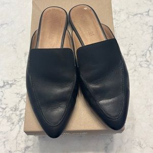 Madewell Frances Skimmer Mule in Leather